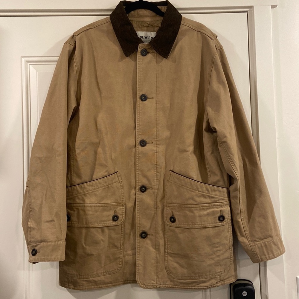 Orvis mens classic barn coat